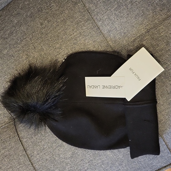 Adrienne Landau knit cap NWT - Picture 3 of 3